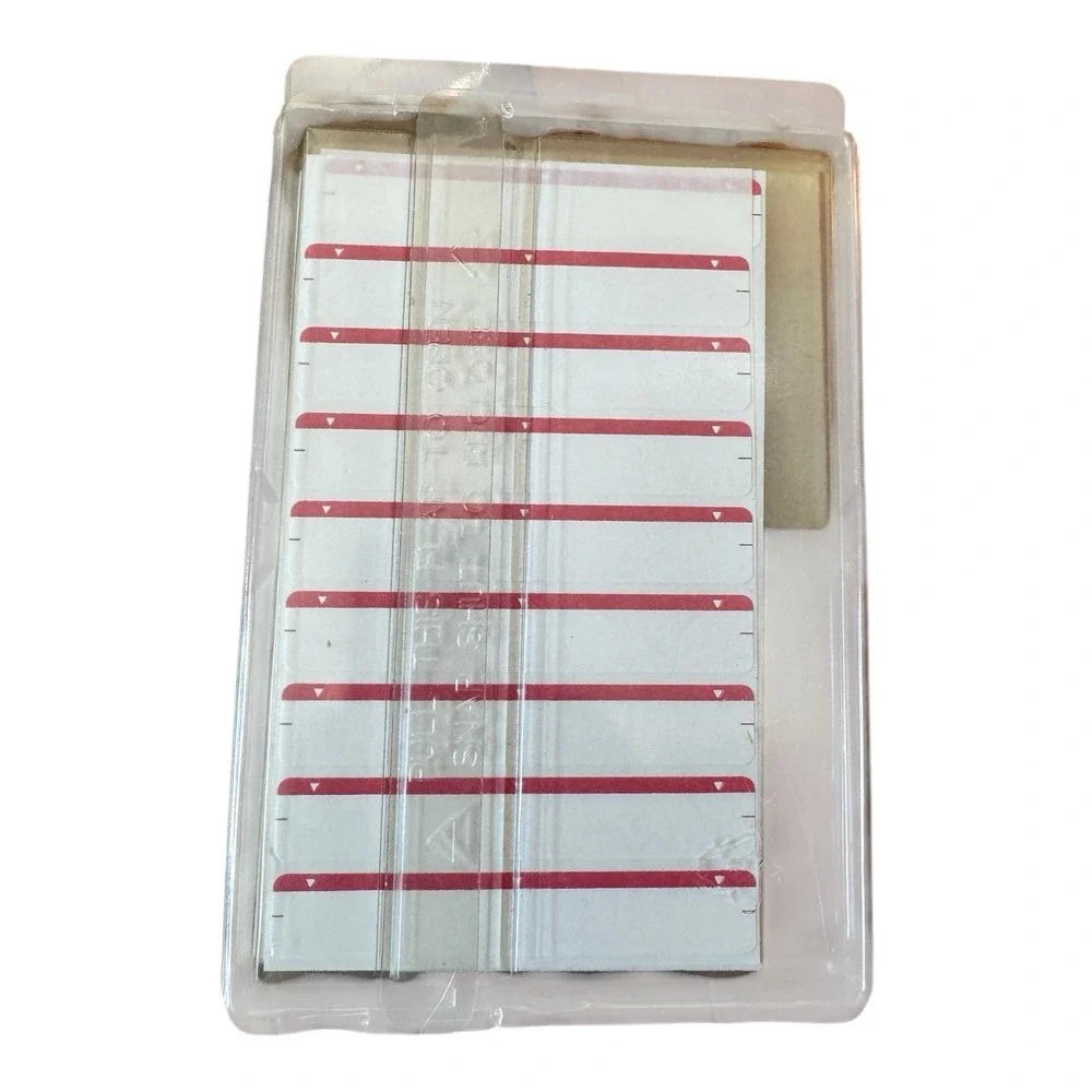 Vintage Dennison PRESAPLY File Folder Labels 43-774 Red 450+ Self Adhesive READ